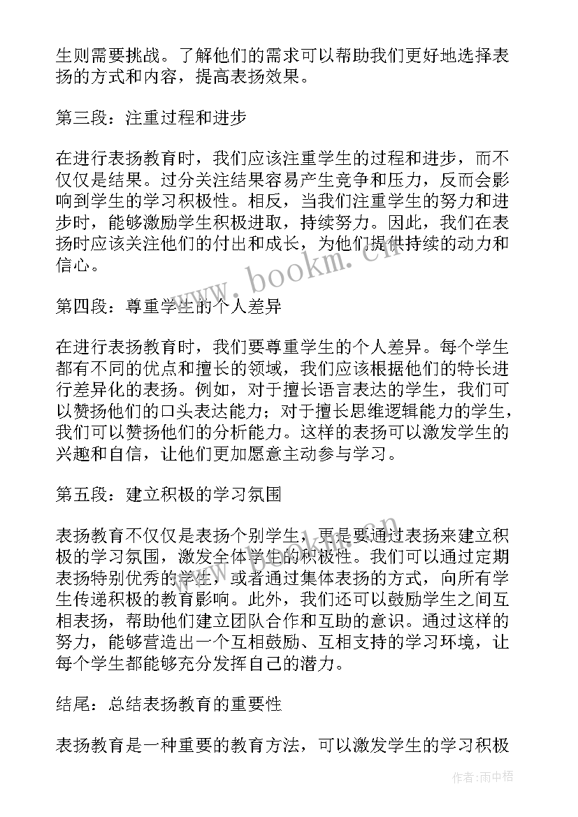 2023年我被表扬了 表扬同事表扬信(模板13篇)