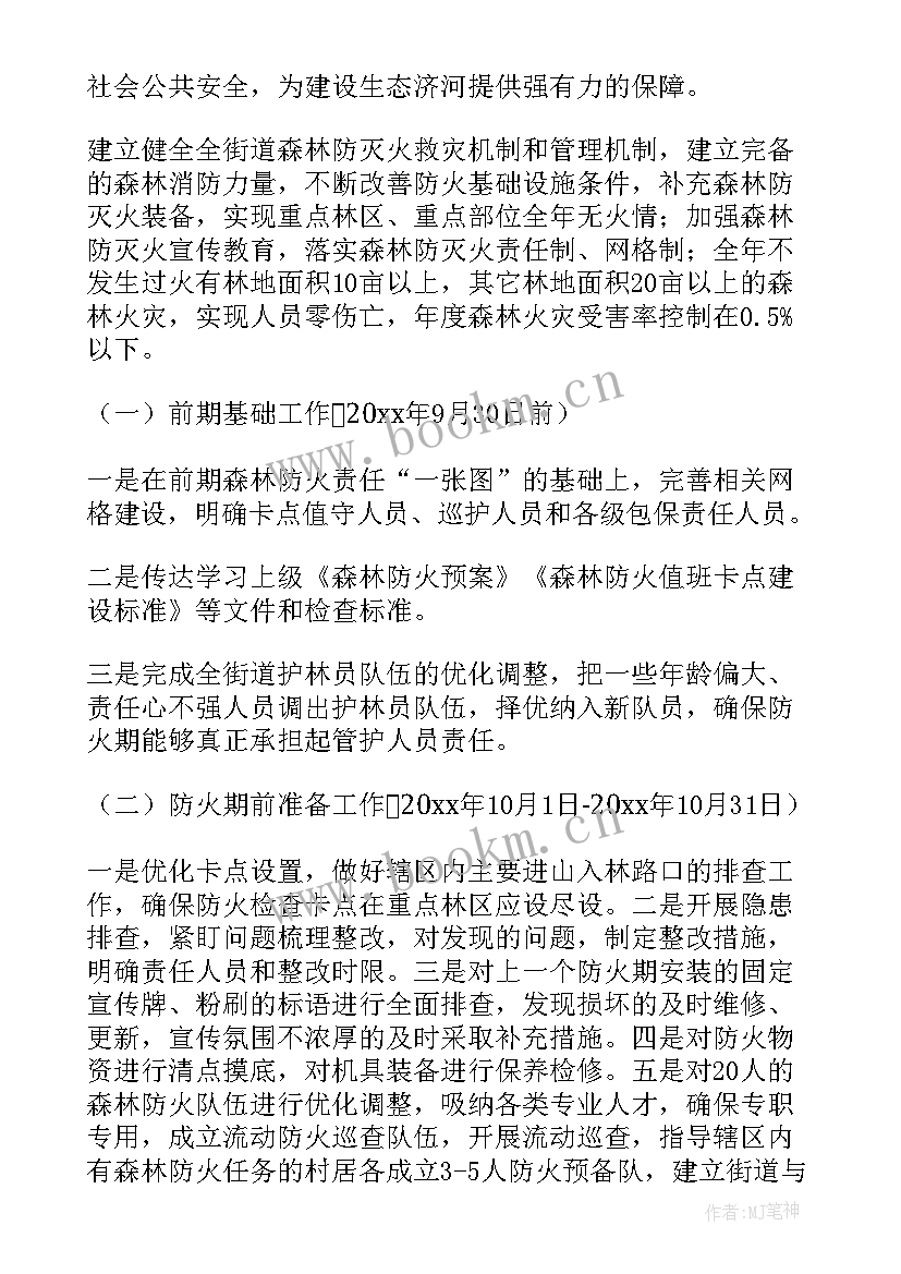 村级森林草原防火的应急预案 村级森林防火应急预案(精选8篇)