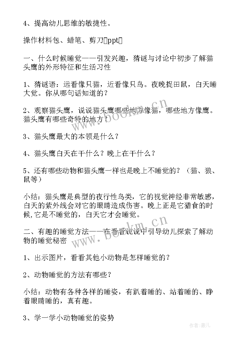 2023年美术猫头鹰教案反思(优秀8篇)