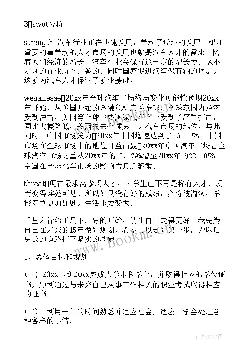 通信工程大学生职业生涯规划书(精选14篇)