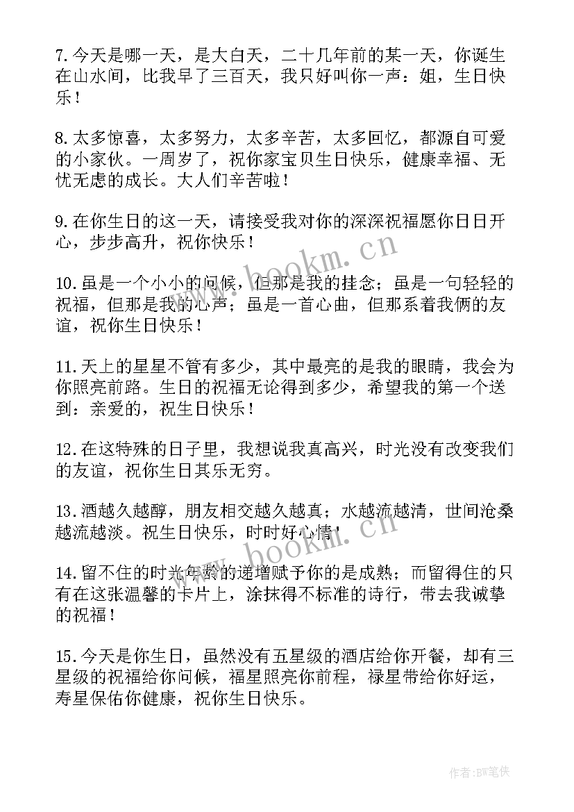 给朋友庆祝生日祝福语 朋友生日祝福语(精选18篇)