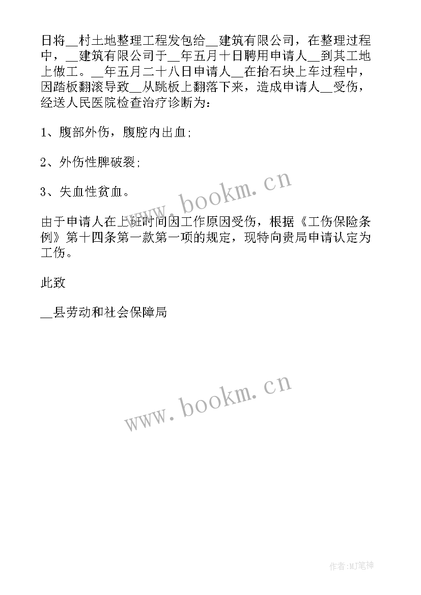 2023年伤残等级鉴定的申请书 伤残等级鉴定申请书(通用8篇)