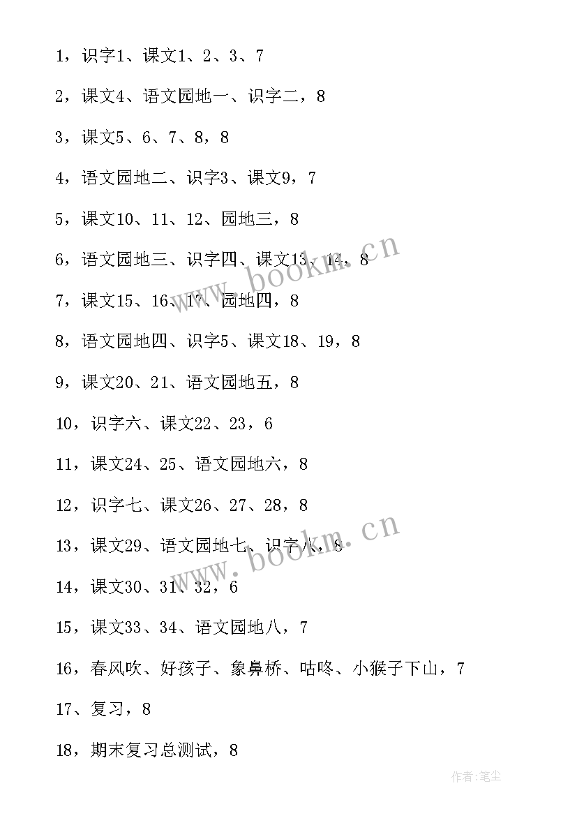 2023年一年级上学期语文教育教学计划 一年级下学期语文教学计划(优质18篇)