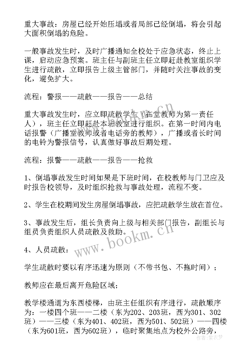 2023年学校防雷工作方案 学校安全应急预案(大全10篇)