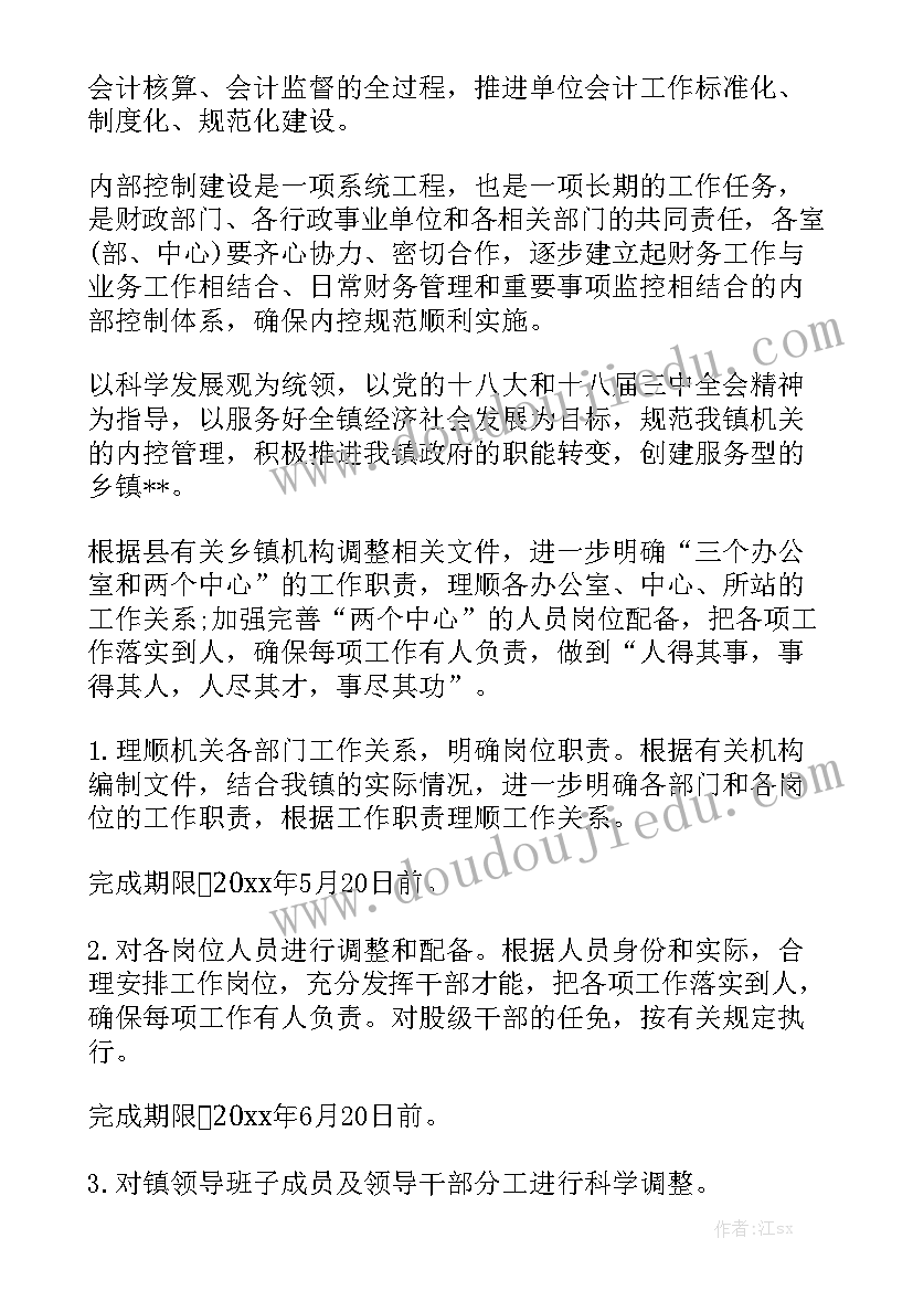 内控工作汇报材料