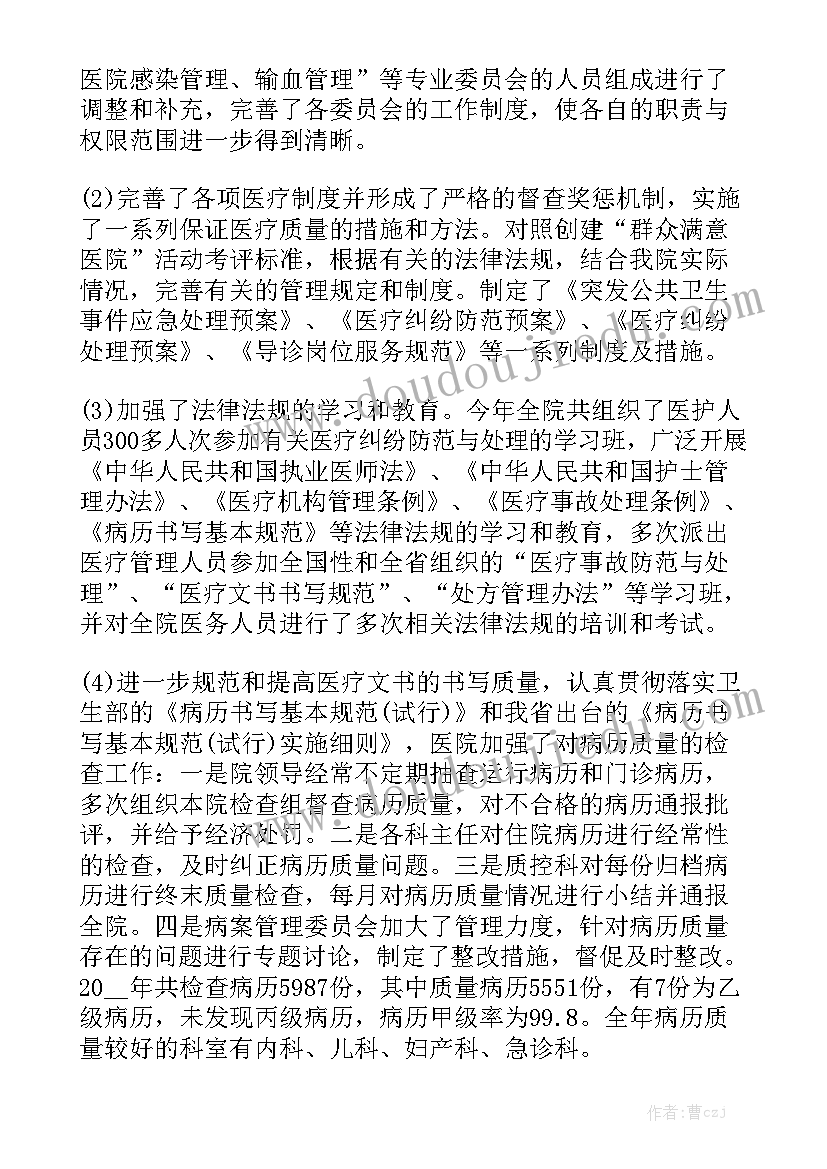 医保工作总结 医院医保工作总结通用