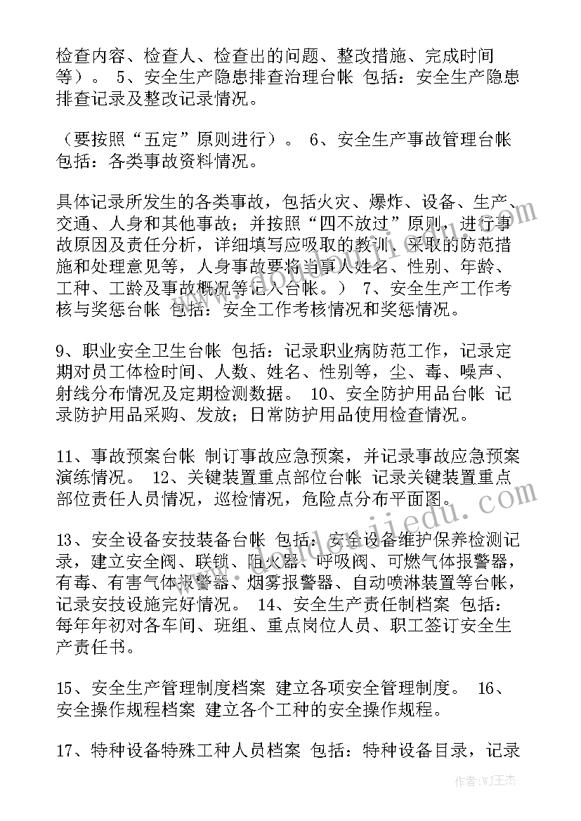 最新年终工作总结台账大全