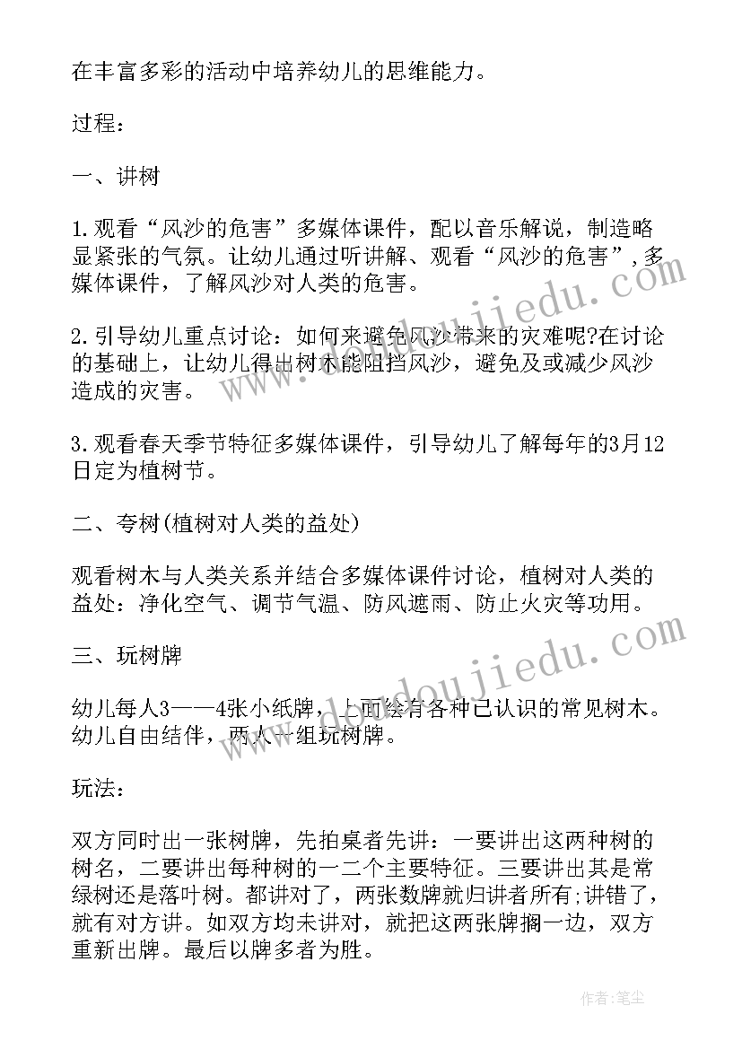 最新幼儿园运动会活动设计方案 幼儿园植树节班会方案(优质6篇)