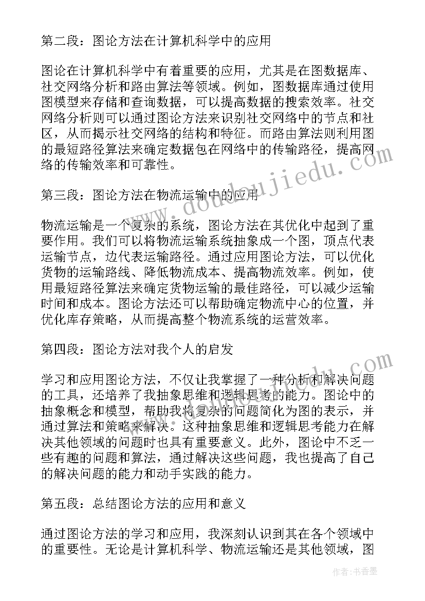 2023年图论心得体会(汇总6篇)