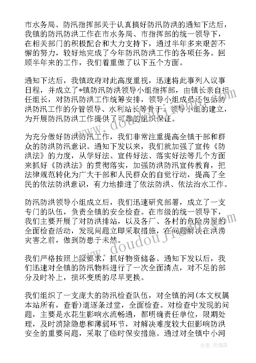 2023年防汛安全生产工作总结(汇总5篇)