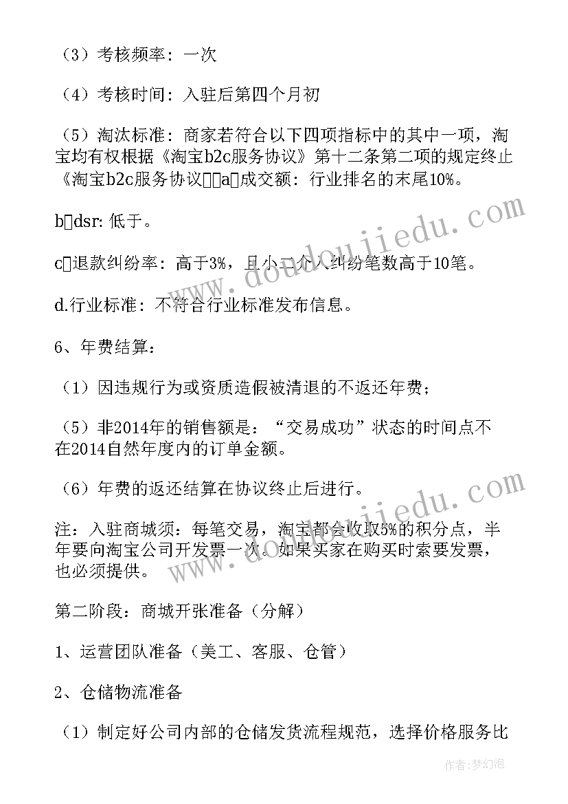 最新网上商城工作总结 网上商城工作计划(通用6篇)