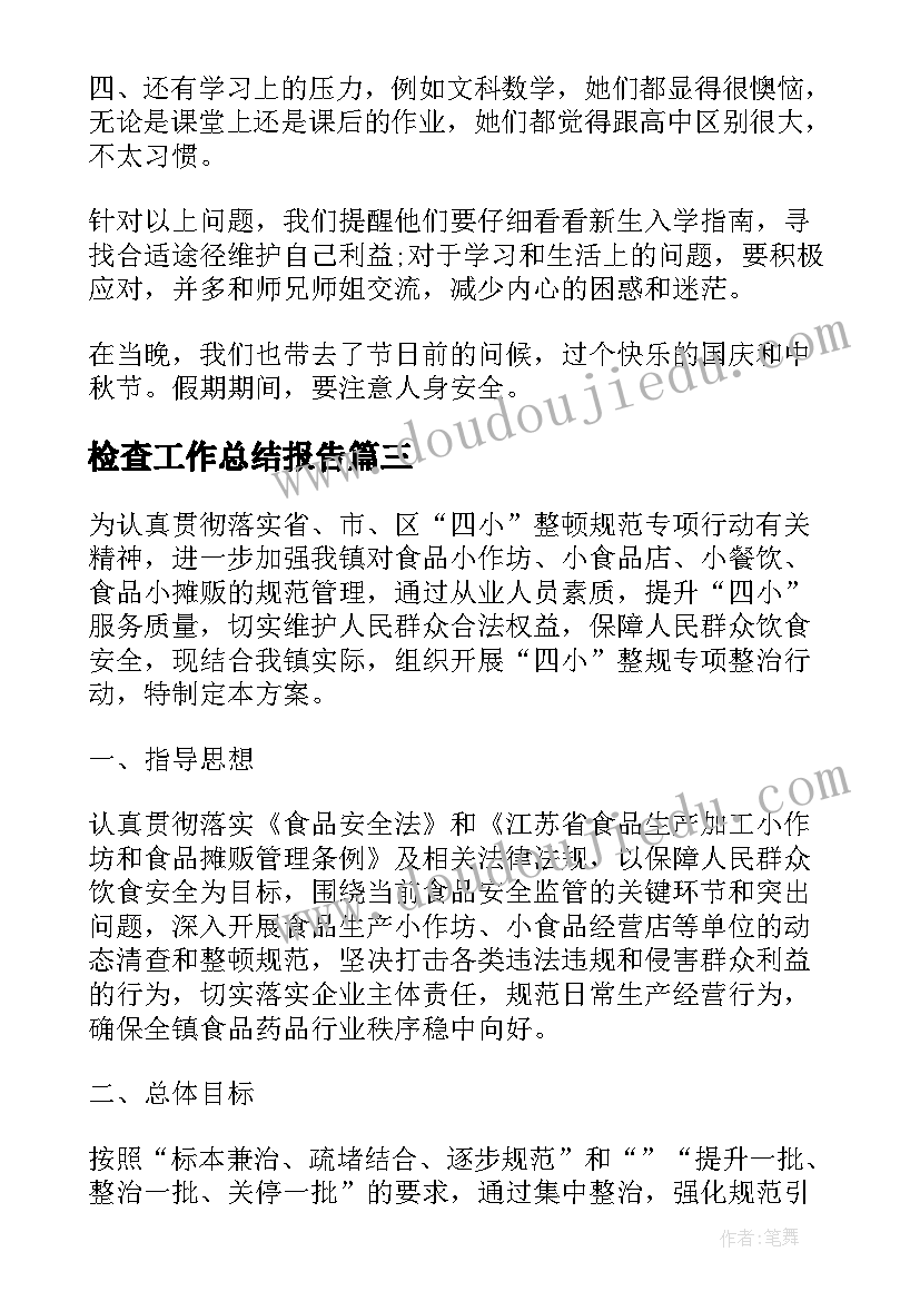 最新检查工作总结报告 车辆安全检查工作总结报告(精选6篇)