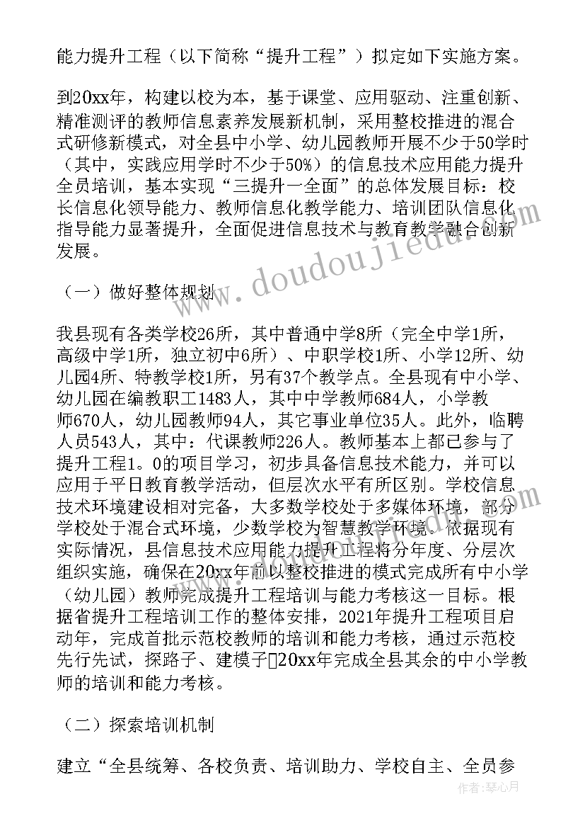 审议专项工作报告方案 企业能力提升专项方案(实用7篇)