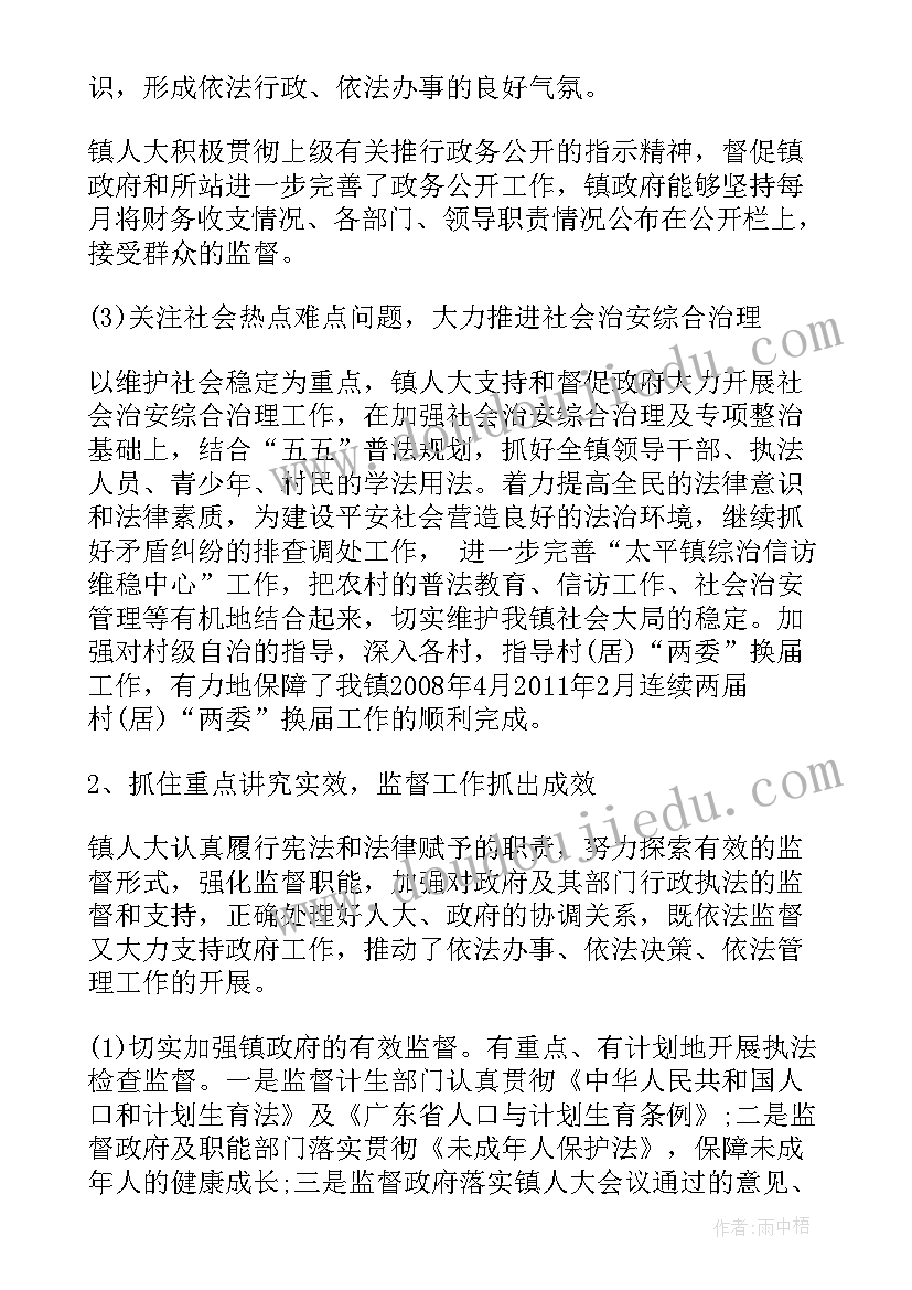 乡镇人大代表工作报告总结 乡镇人大代表述职报告乡镇人大代表年终履职报告(精选6篇)