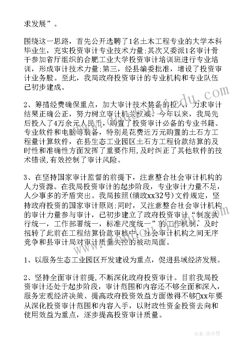 审计员年度工作总结 审计工作报告(大全8篇)