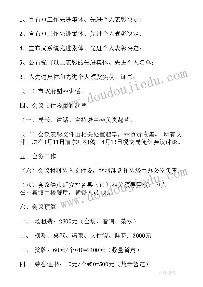 少代会筹备工作方案(优秀7篇)