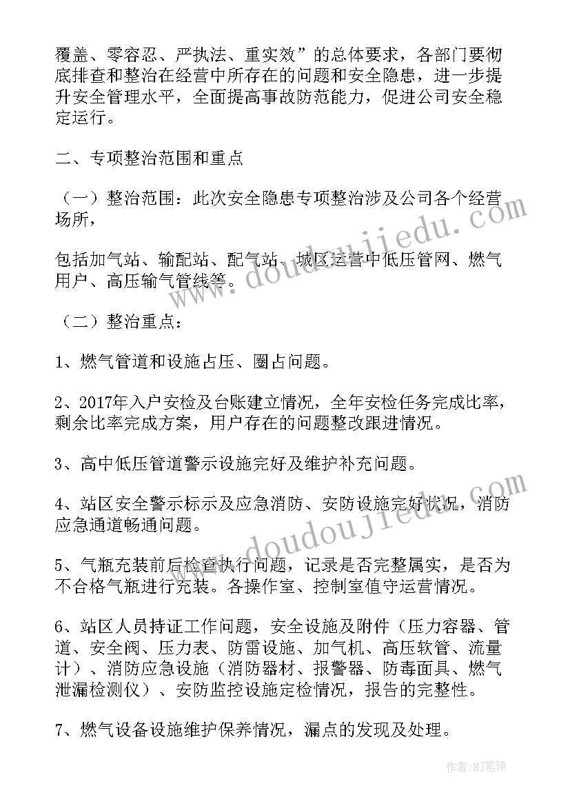 最新专项报告的格式 专项工作报告(精选7篇)