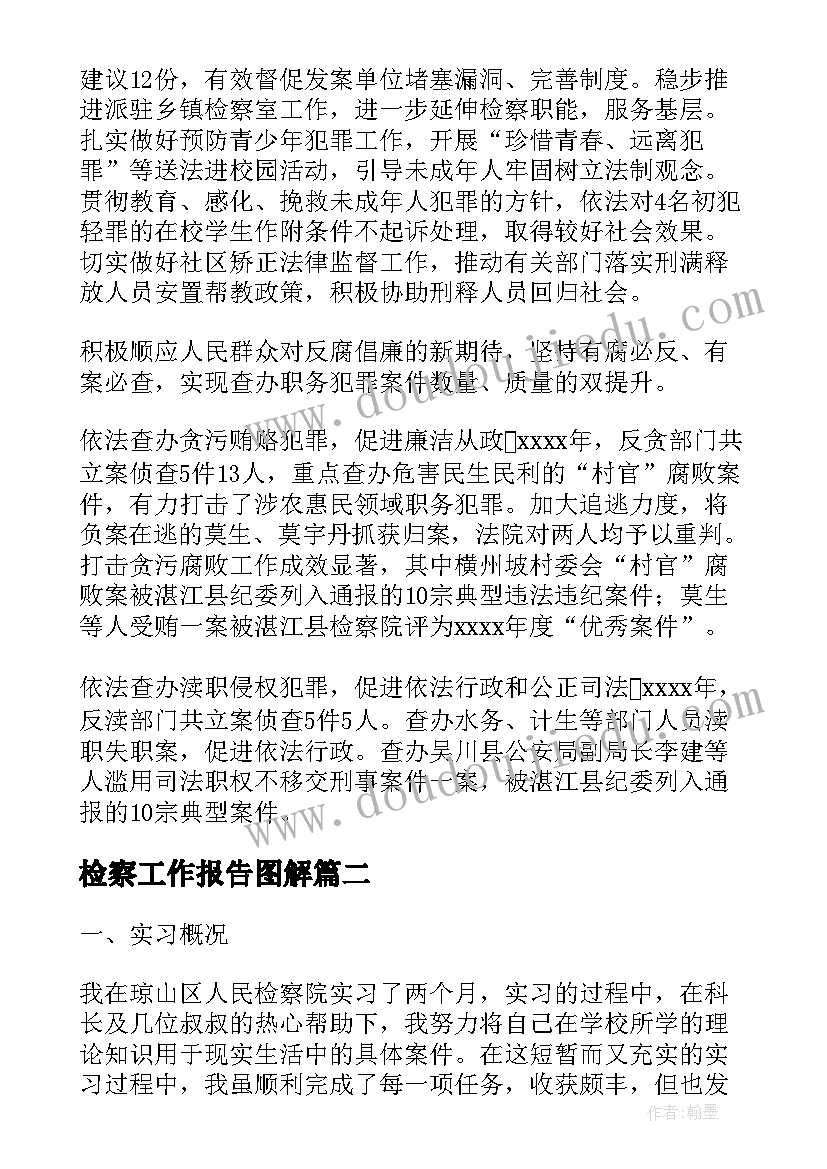 最新检察工作报告图解(优质5篇)