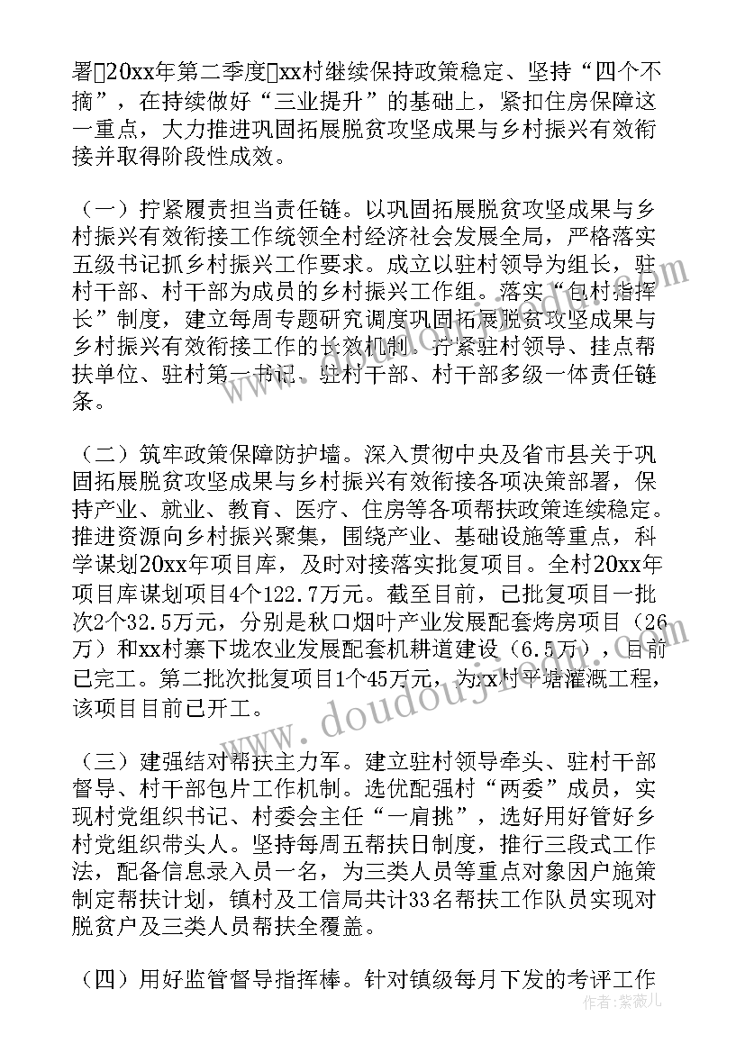 建行支持乡村振兴工作报告 乡村振兴工作报告(汇总7篇)