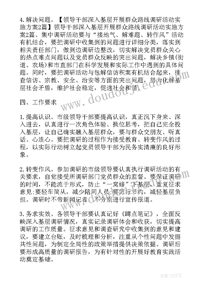 2023年热点市场调查 党员视察调研活动方案(模板7篇)