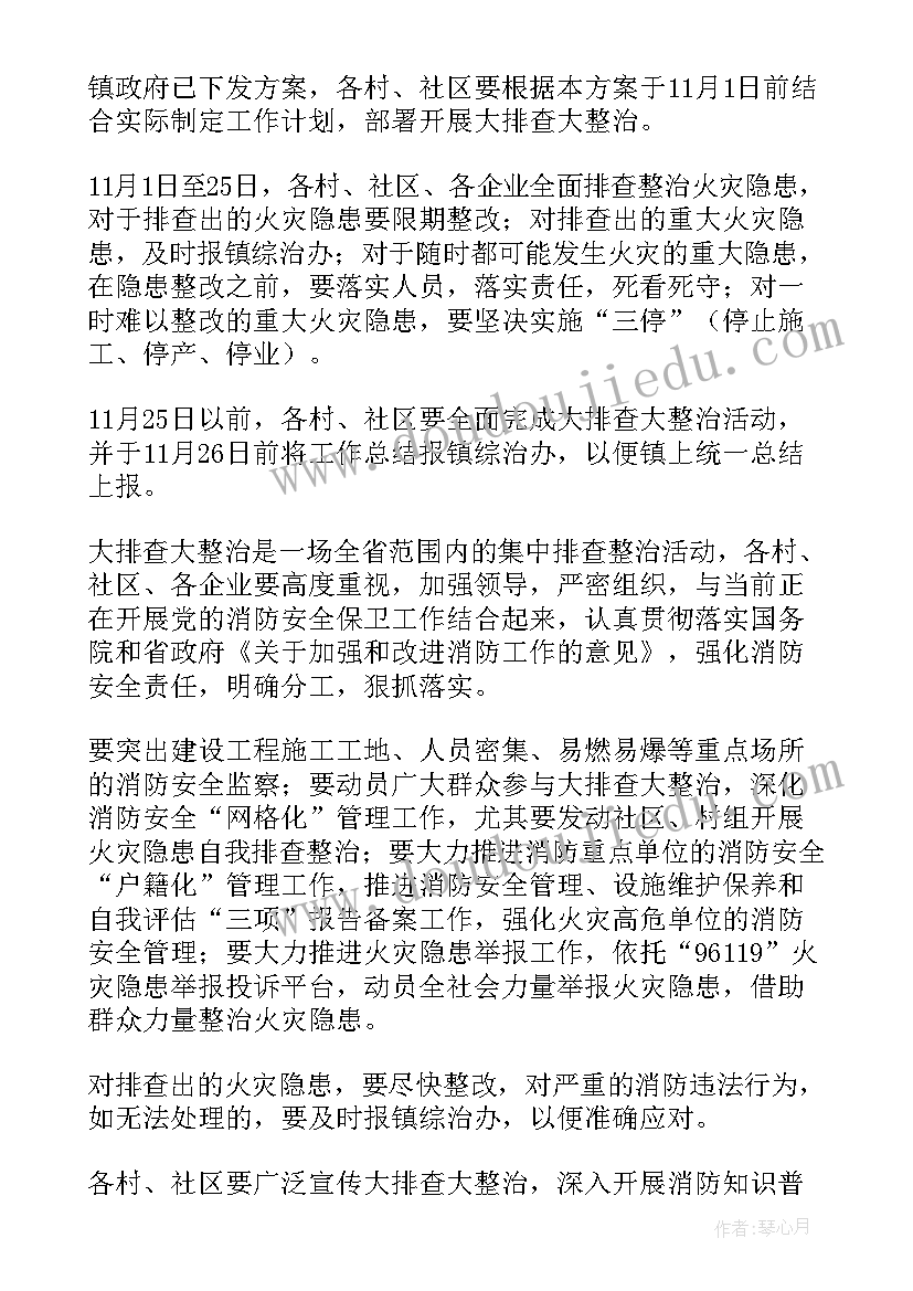 社区消防管理工作措施方案(优质10篇)