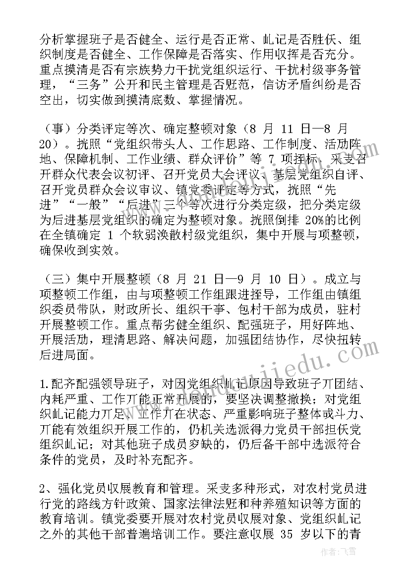 2023年中长期整改工作计划(实用7篇)