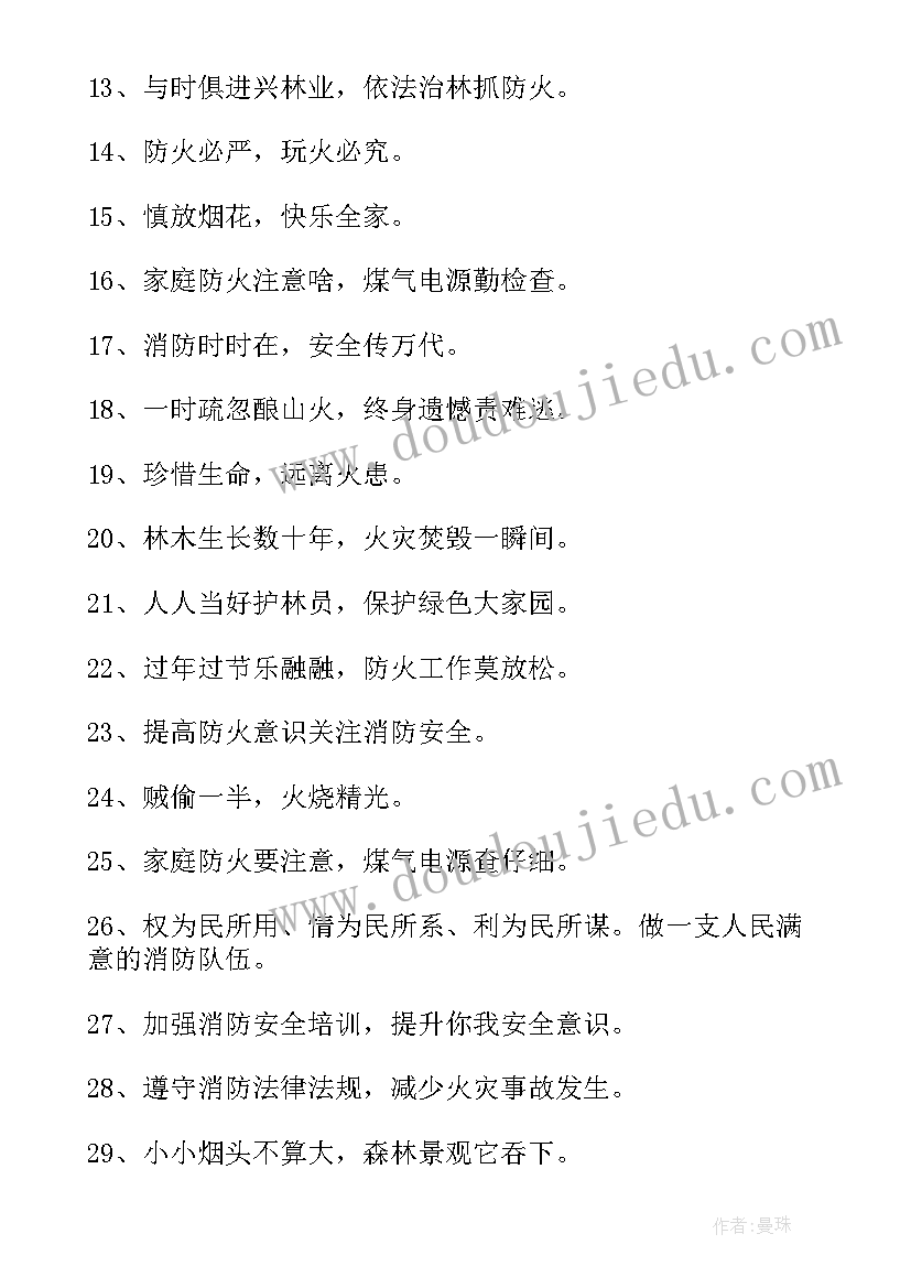 最新防火宣传工作总结报告(汇总10篇)