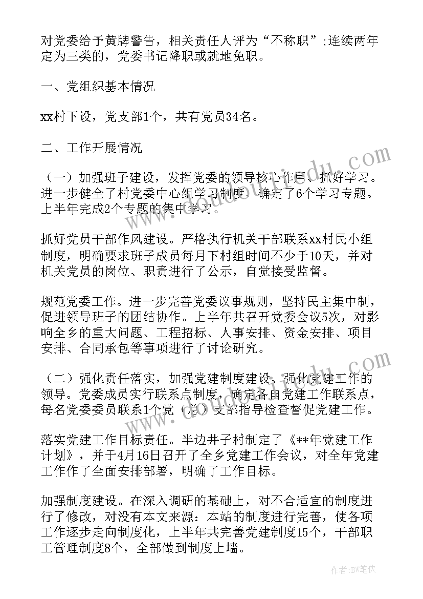 2023年农村管理员工作职责 农村党建工作总结汇报(精选5篇)