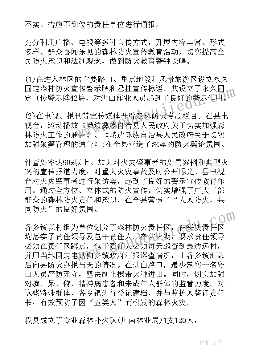 2023年邯郸市森林防火工作总结报告 森林防火工作总结(实用9篇)