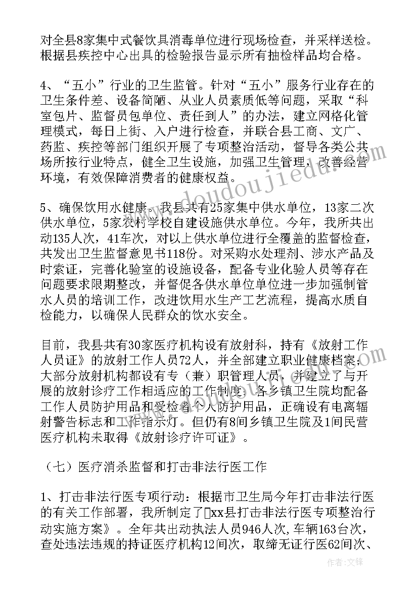 水利监督工作总结(大全6篇)