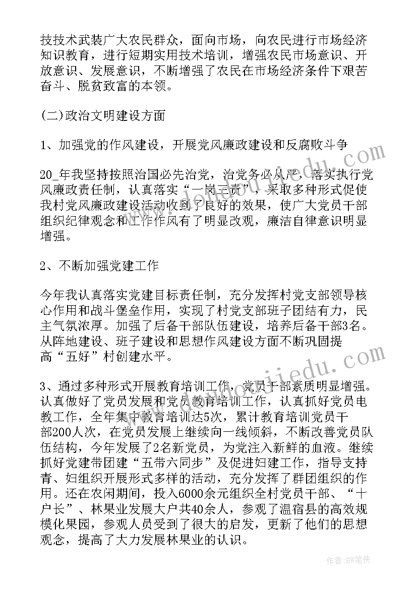 南街村党支部书记讲话视频 党支部书记工作总结(大全10篇)