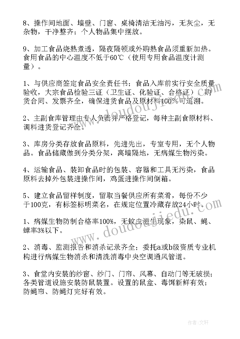 2023年员工食堂筹备工作计划(优质5篇)