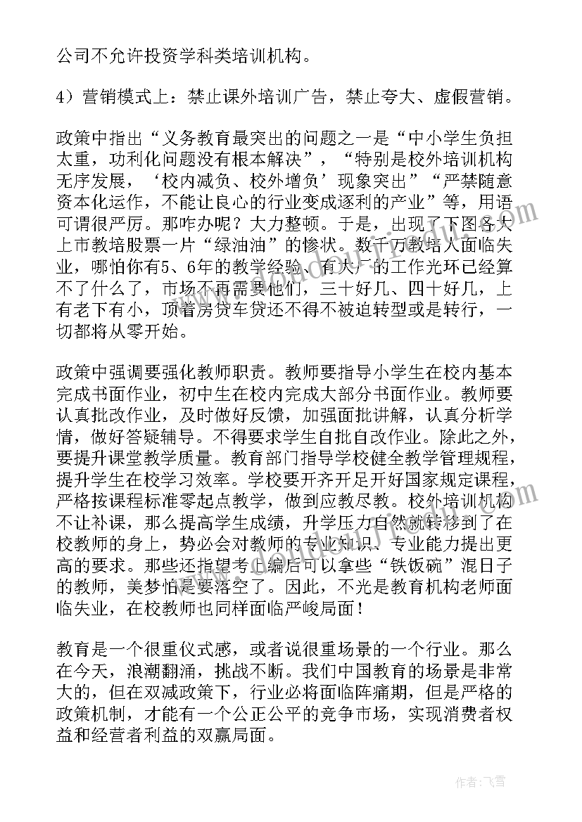 双减督导工作方案(通用5篇)