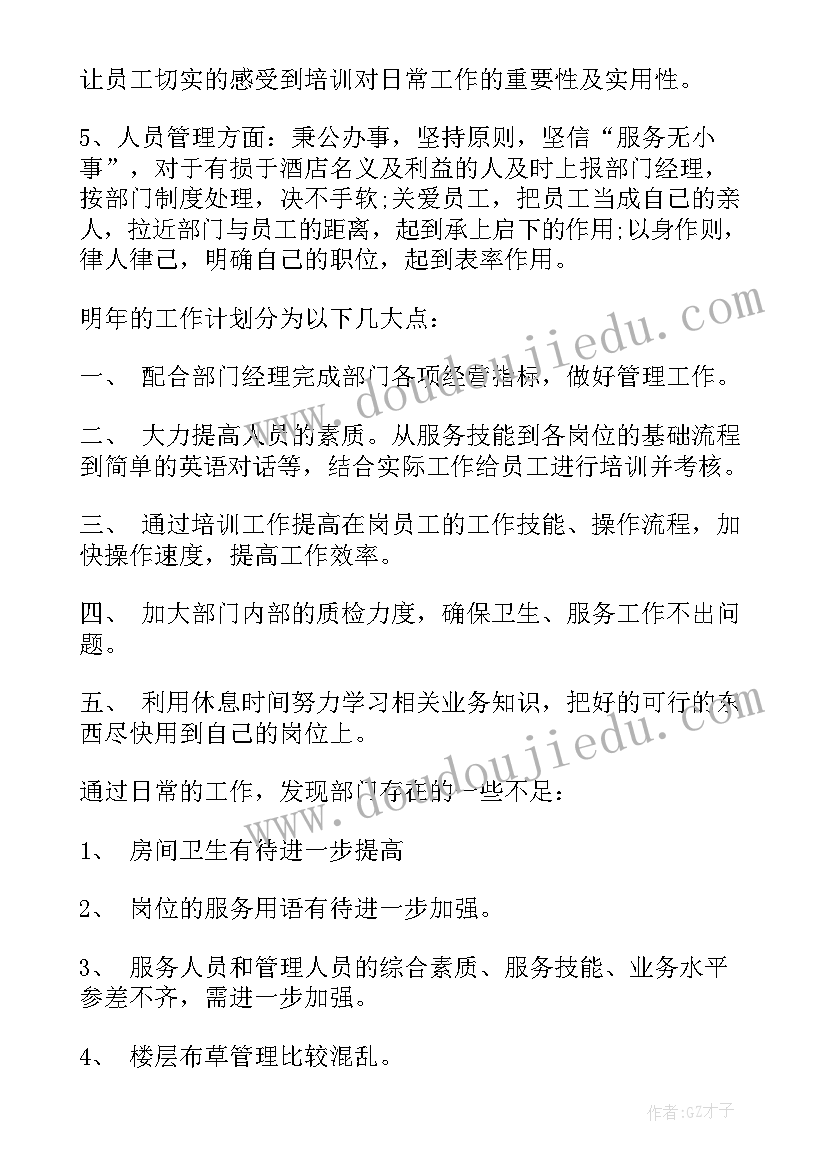 2023年酒店引领工作总结报告(模板9篇)