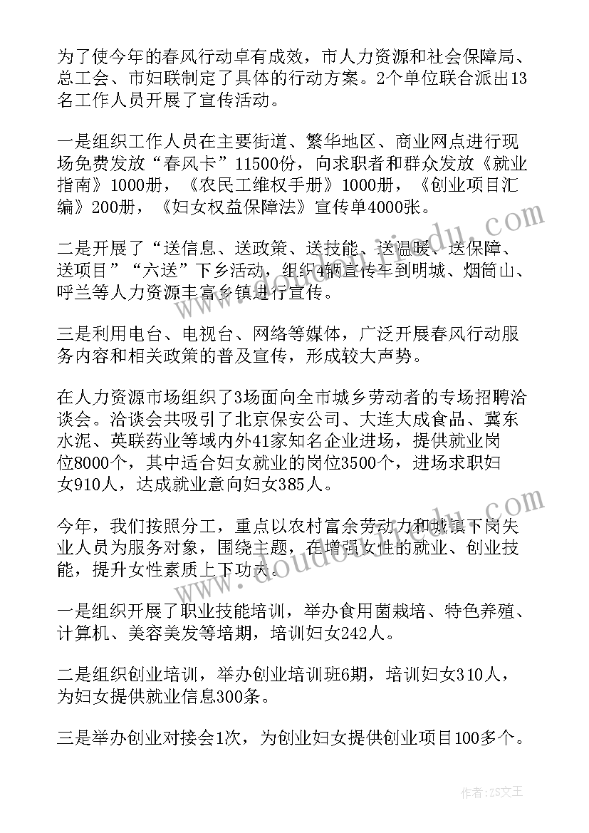 学校春风春绿行动总结(优秀8篇)