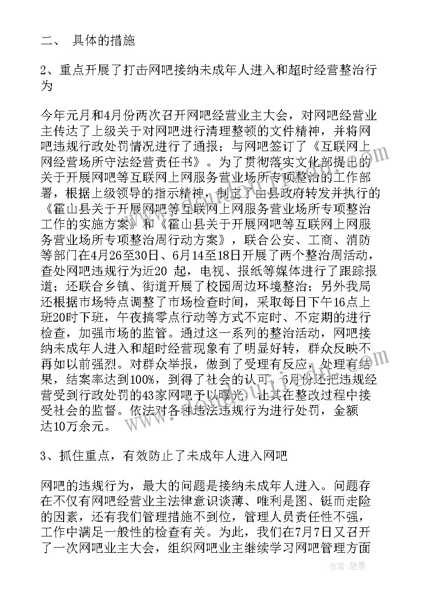 专项工作的工作总结(通用7篇)