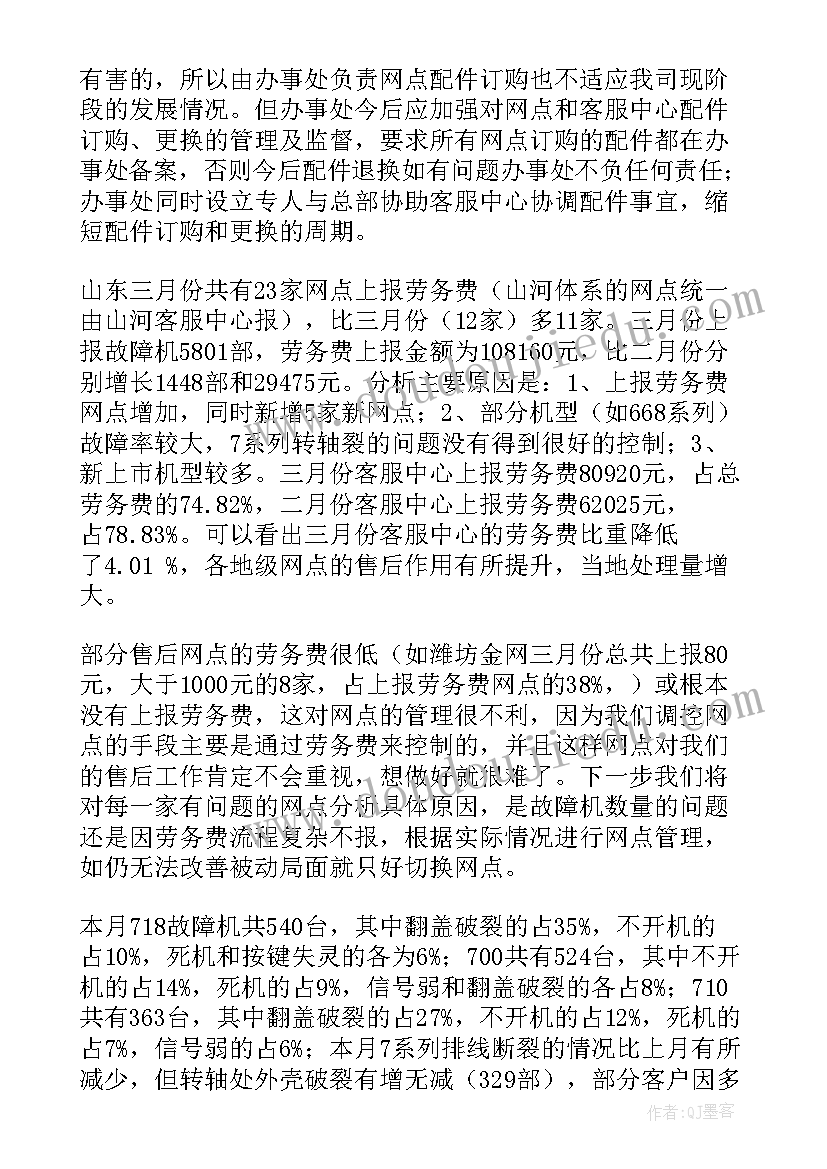 最新电话售后工作总结报告(汇总9篇)