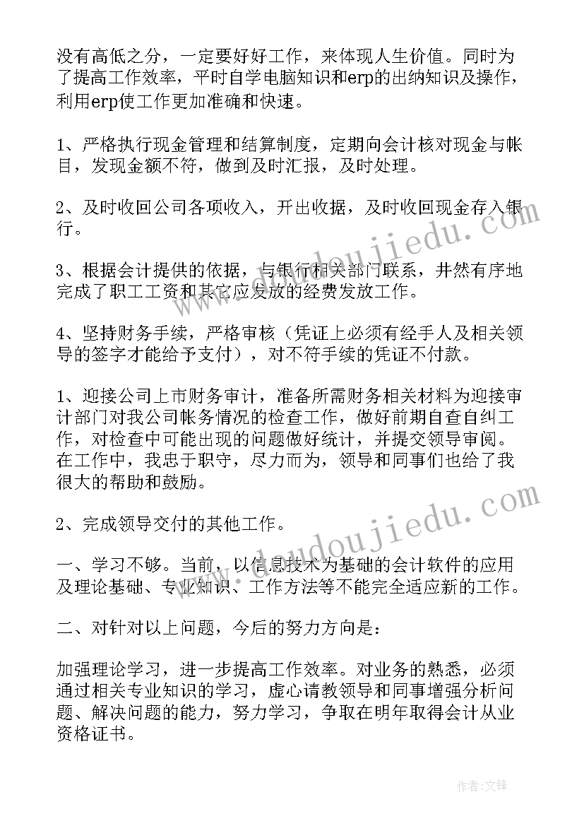 最新党员出纳工作总结 出纳工作总结(精选9篇)