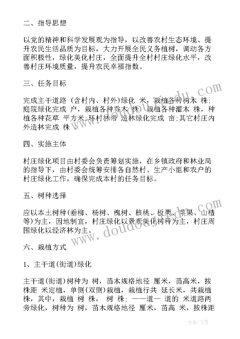 2023年绿化管护年终总结 村庄绿化管护措施(实用7篇)