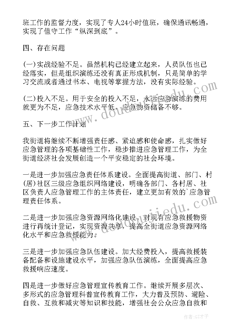 2023年应急局应急管理工作工作总结(优质9篇)