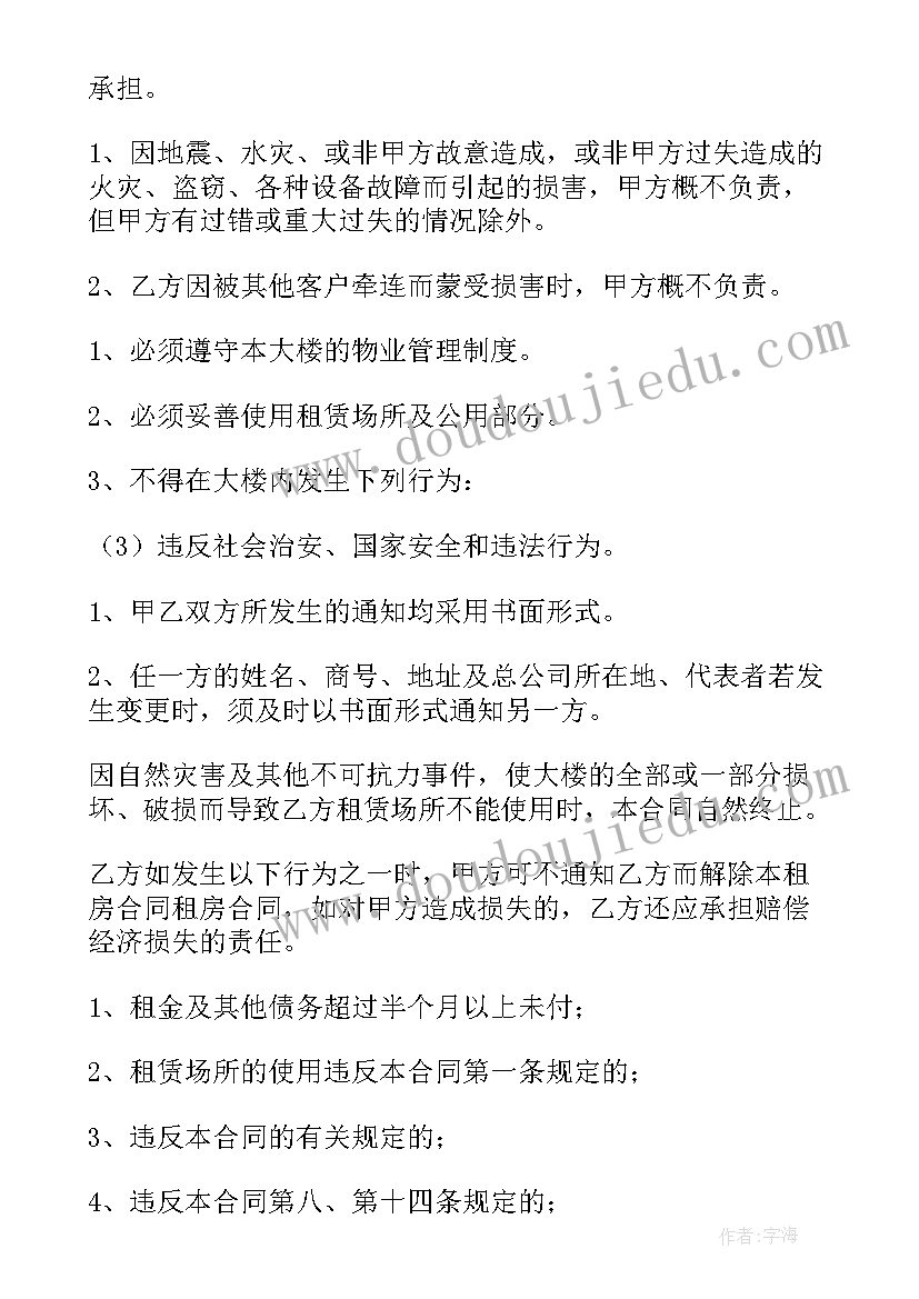 2023年公寓租赁合同简单版(汇总5篇)