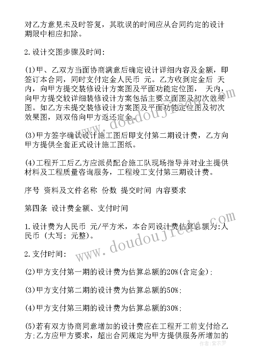 2023年广告装潢合同 室内装潢设计合同(模板7篇)