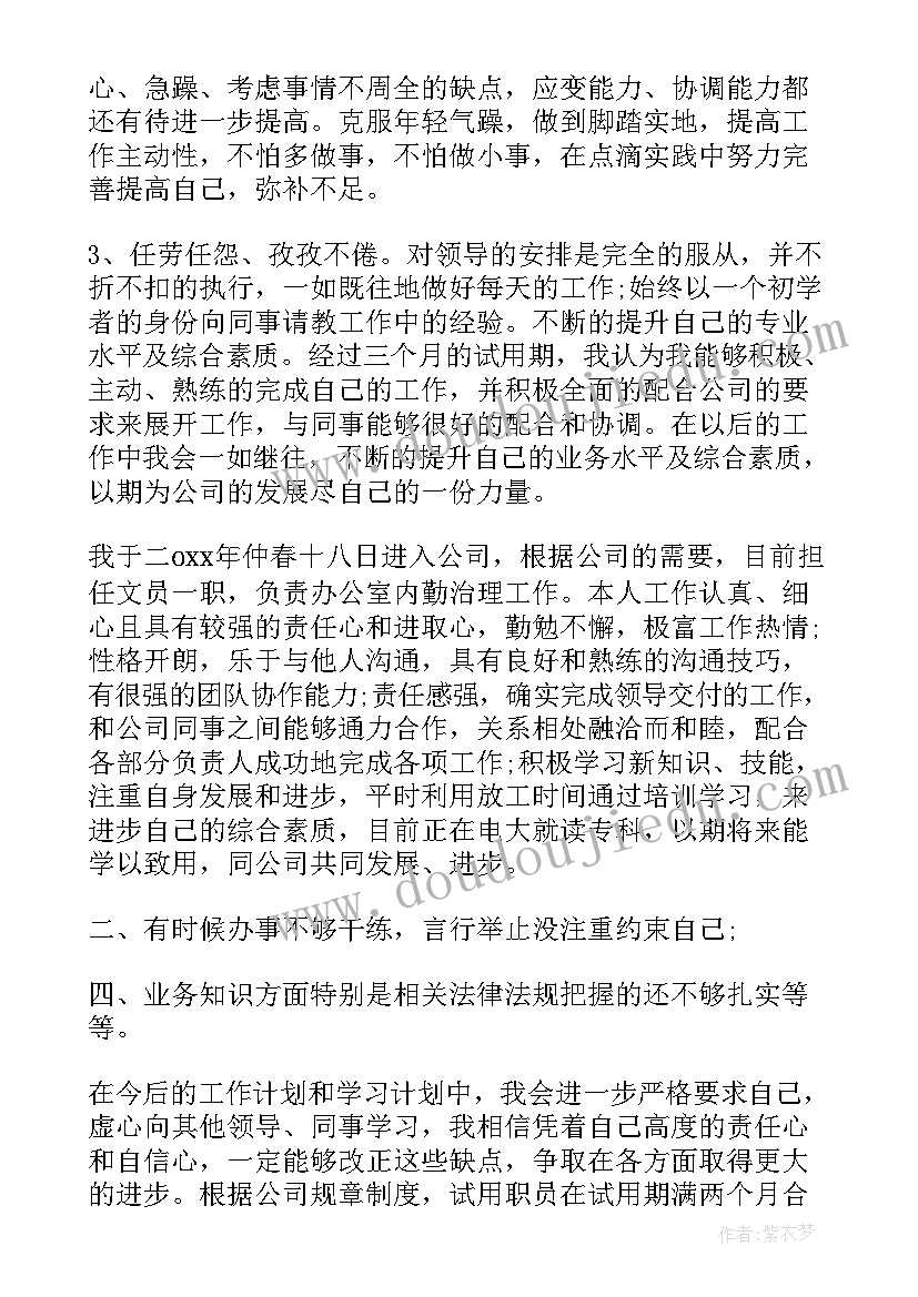 文职转正工作总结 转正工作总结(实用9篇)