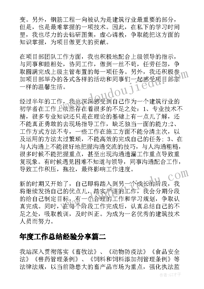 2023年年度工作总结经验分享(优质5篇)