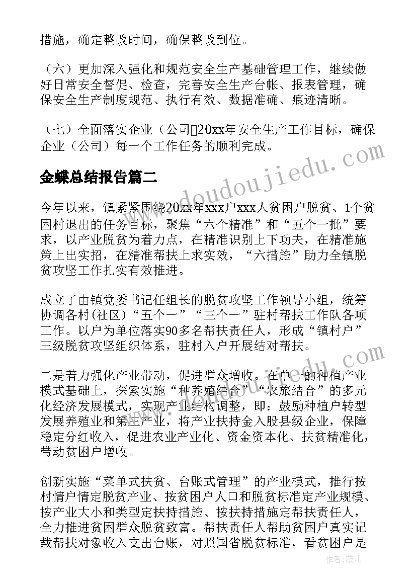 2023年金蝶总结报告(优质6篇)