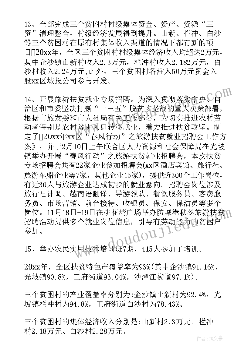 最新扶贫产业整改工作总结 产业扶贫工作总结(优质5篇)