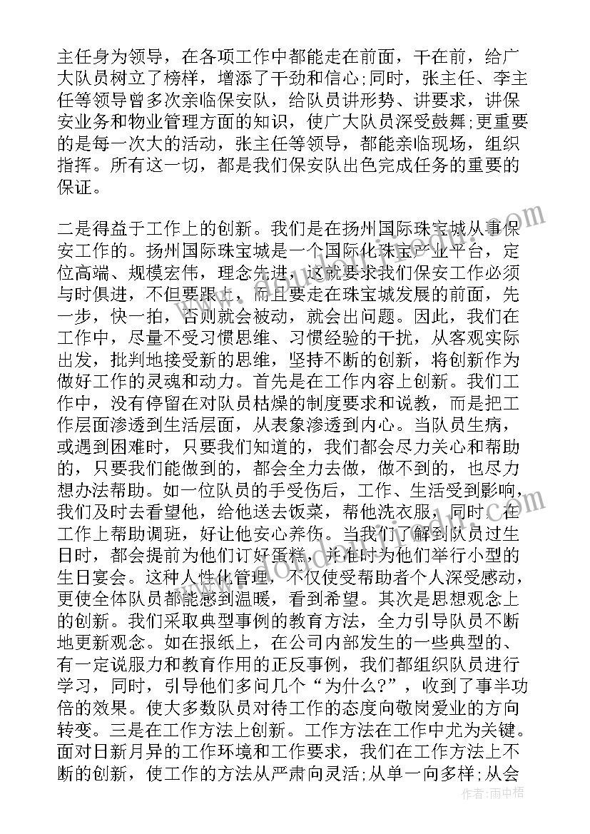 2023年保安教育整顿工作总结(精选8篇)