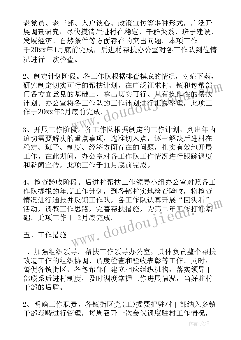 科协扶贫工作计划 扶贫工作计划(通用5篇)