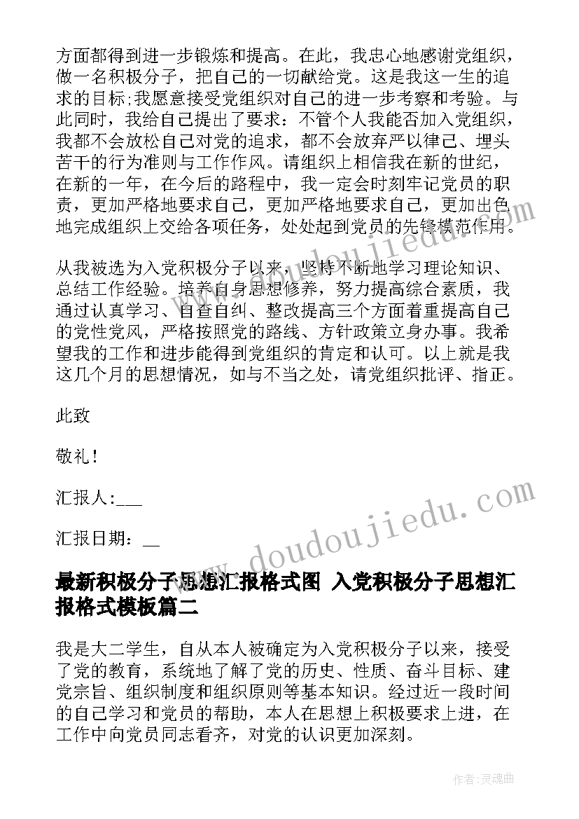 2023年积极分子思想汇报格式图 入党积极分子思想汇报格式(优秀6篇)