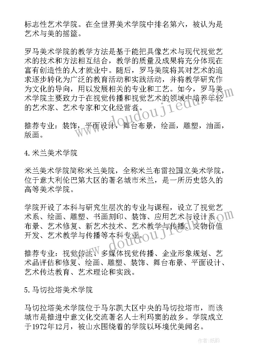 2023年艺术生思想汇报(实用6篇)